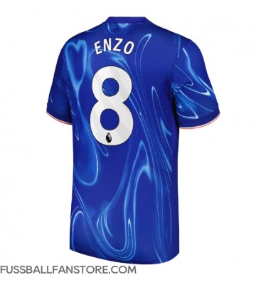 Chelsea Enzo Fernandez #8 Replik Heimtrikot 2024-25 Kurzarm